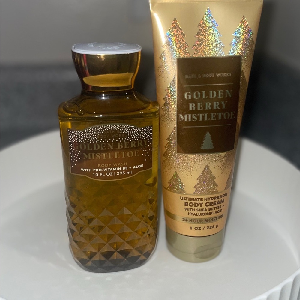 Bath & Body Works Gold Body Wash Luxurious Collection